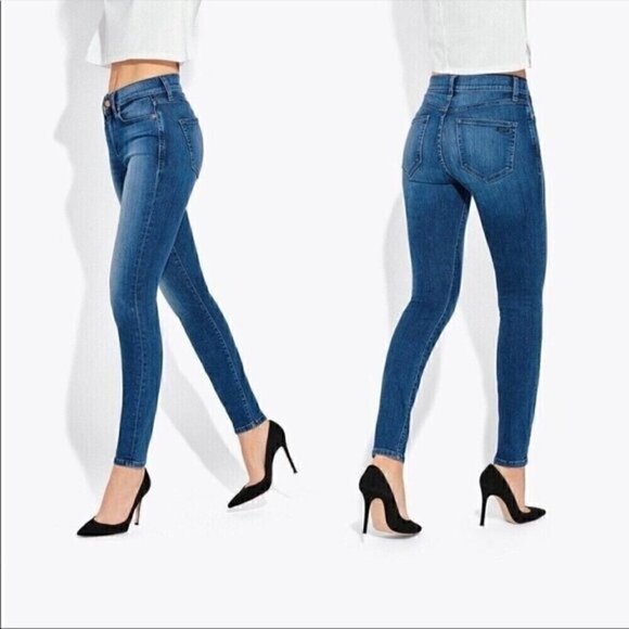 AYR The Chiller Mid-Rise Skinny Jeans Sunrise Blue Medium Wash size 26 - Picture 2 of 10